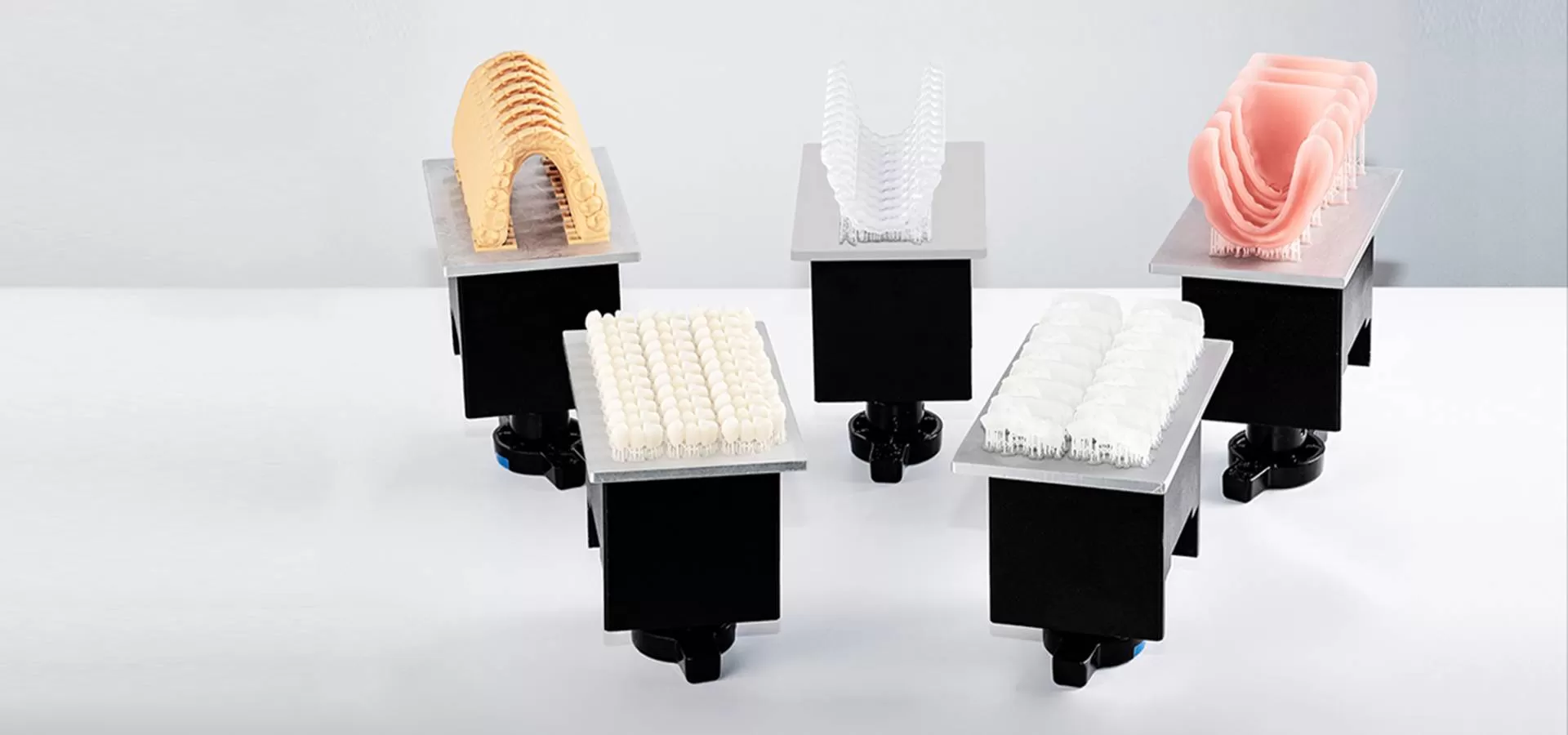 Resinas de impresión 3D de alta precisión para laboratorios y prácticas dentales