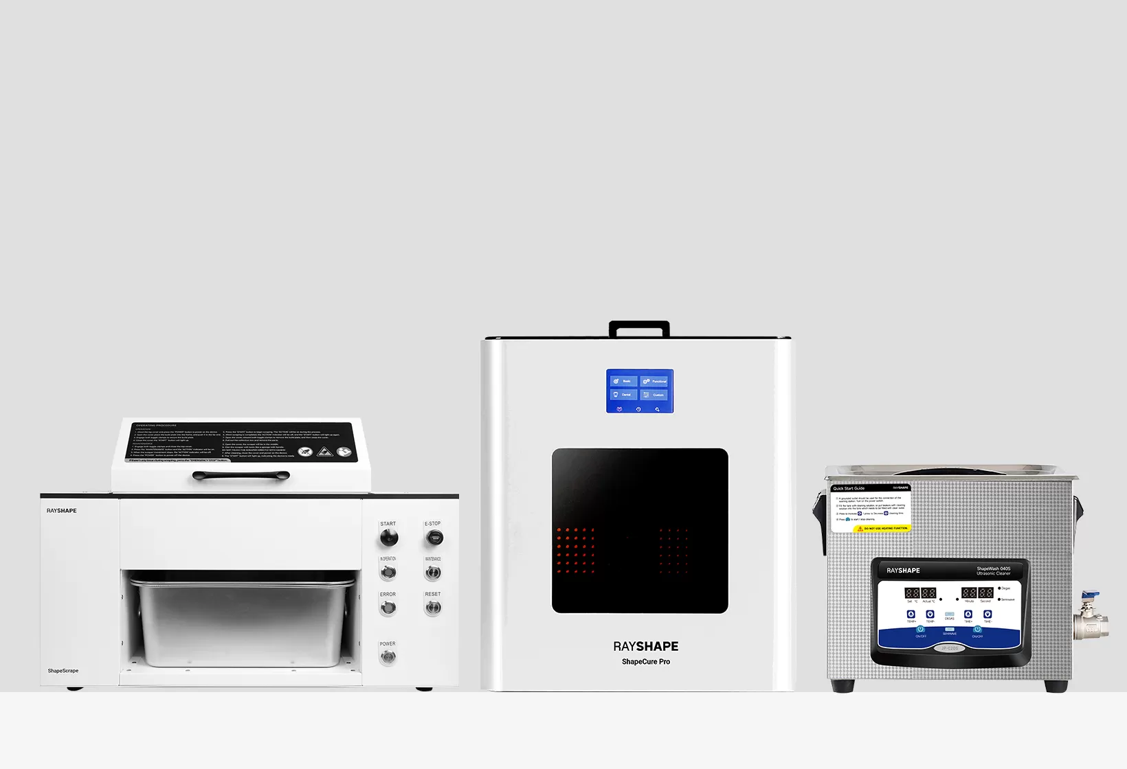 Eleve sus impresiones 3D con las soluciones profesionales de post-procesamiento de RAYSHAPE