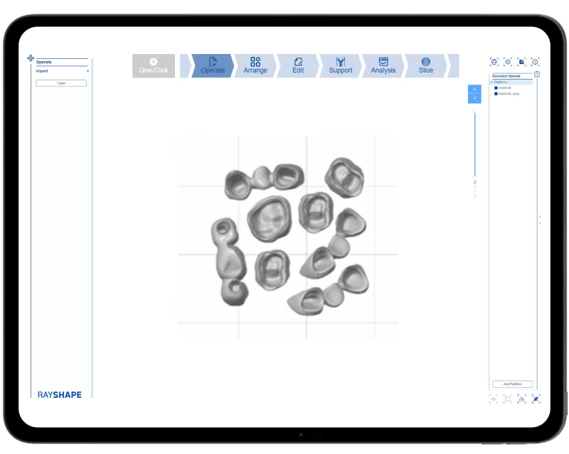 Temporary restoration