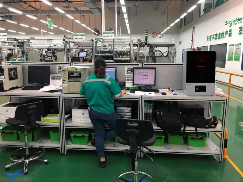 Schneider Electric workshop in Shanghai using Shape 1 HD 