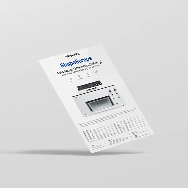 ShapeScrape Manual del producto