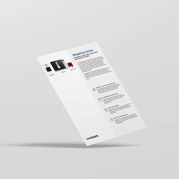 ShapeCure Manual del producto