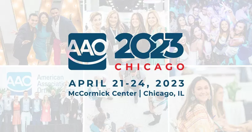 Reúnete con nosotros en la sesión anual de AAO 2023, Chicago, IL