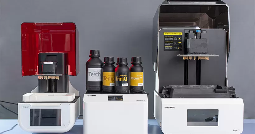 RAYSHAPE anuncia la compatibilidad completa de materiales entre las impresoras Edge mini y Edge E2 3D y la serie BEGO VarseoSmile