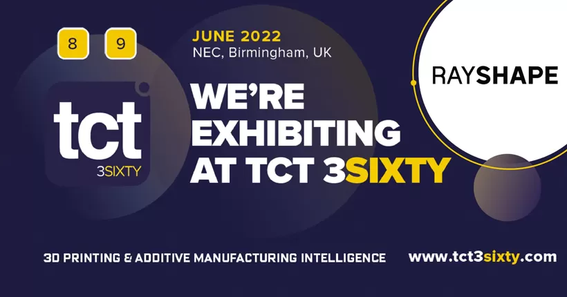 Exhibimos en TCT 3Sixty, NEC, Birmingham, Reino Unido del 8 al 9 de junio de 2022